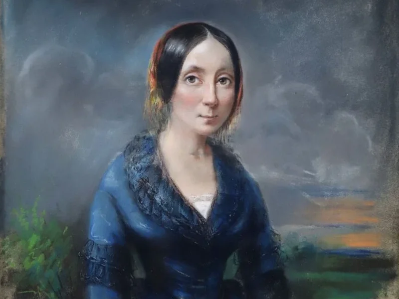1803-Beloya Collin - Ritratto di donna, 1845